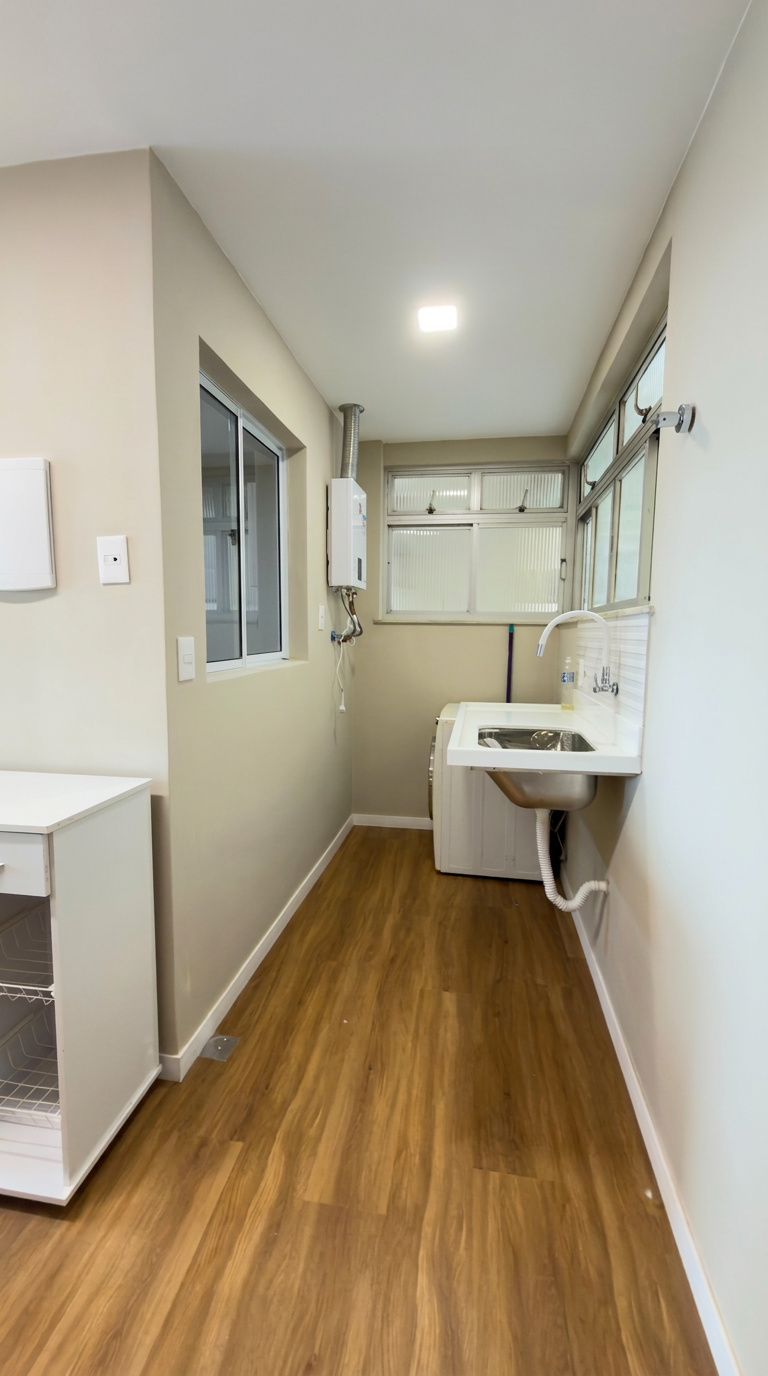 Área de serviço do apartamento